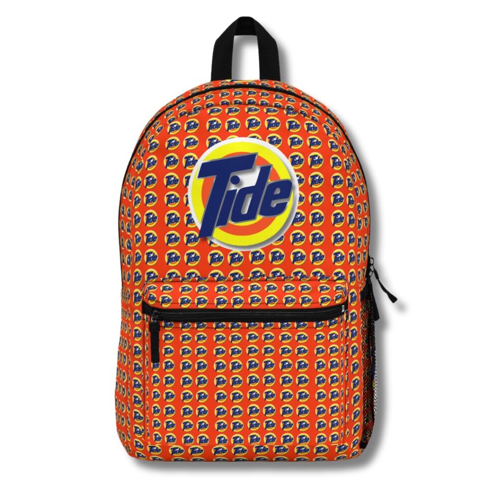 TIDE (3D) Backpack 🔥 New Drop| Stylish & Durable Fashion Accessories